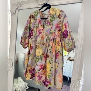 H&M spring floral dress